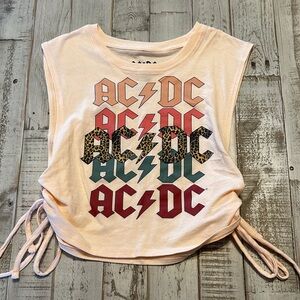 AC/DC Graphic Women's Top - Multicolor